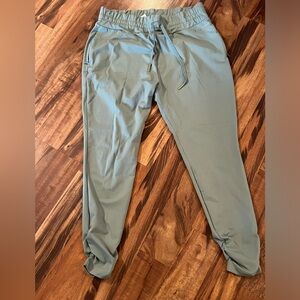 Gymshark x Whitney Simmons moss green jogger size L worn and washed once